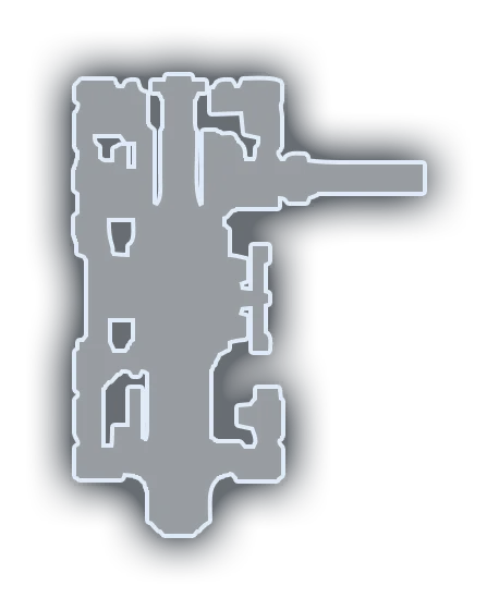 The In-Between Theater map